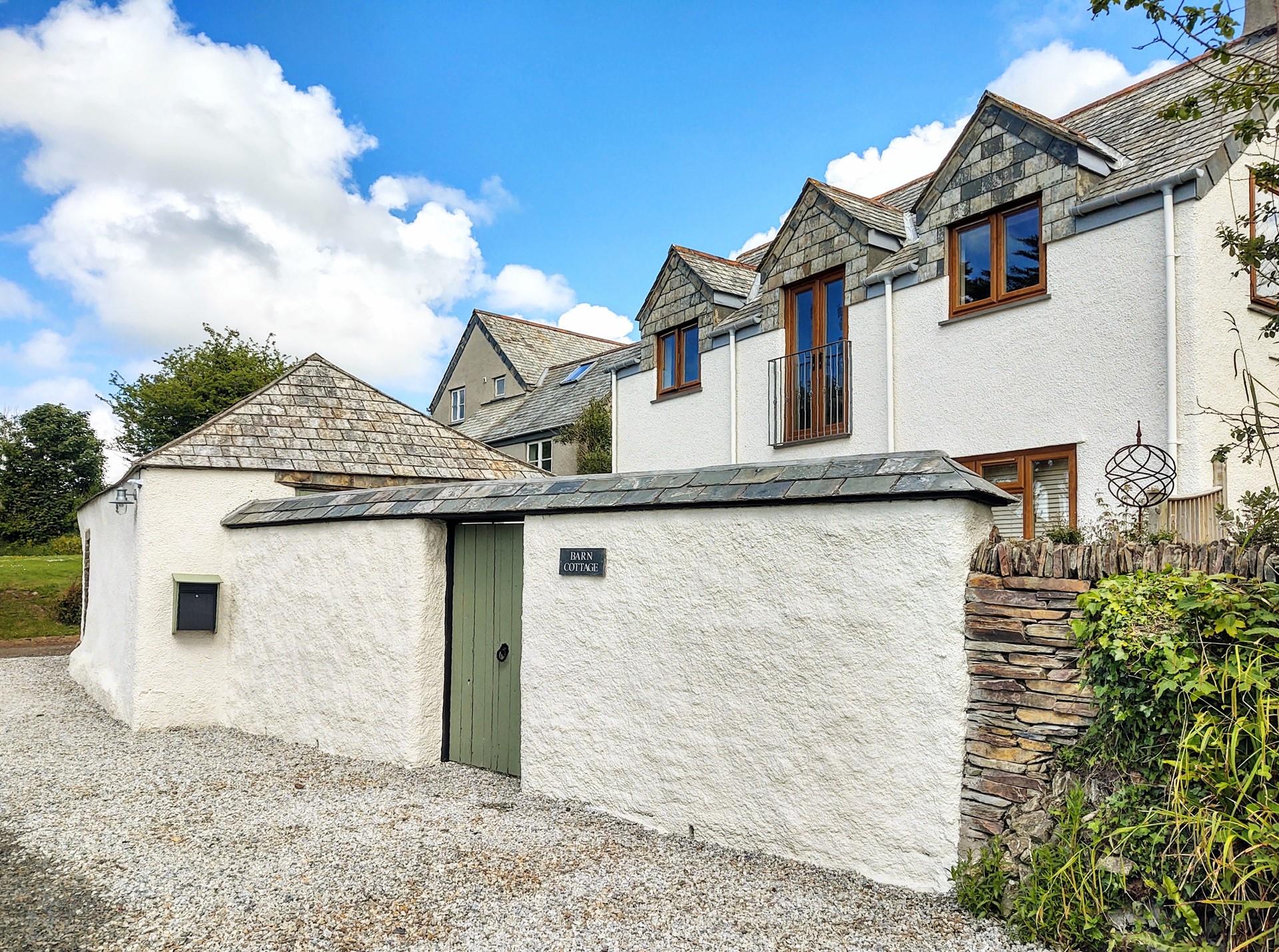 There is allocated parking outside the cottage.