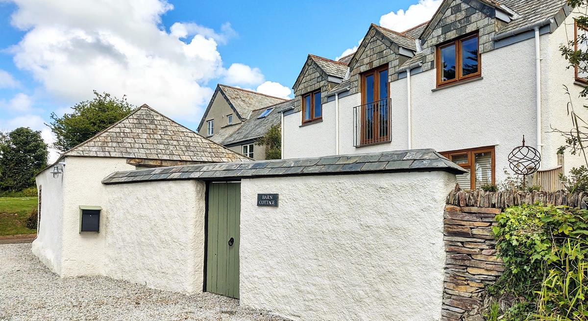 There is allocated parking outside the cottage.