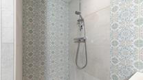 Step into the en suite shower after a day of wandering the nearby coastal paths.
