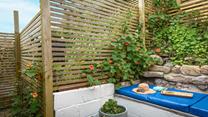The perfect spot for relaxing with a good book and glass in hand.