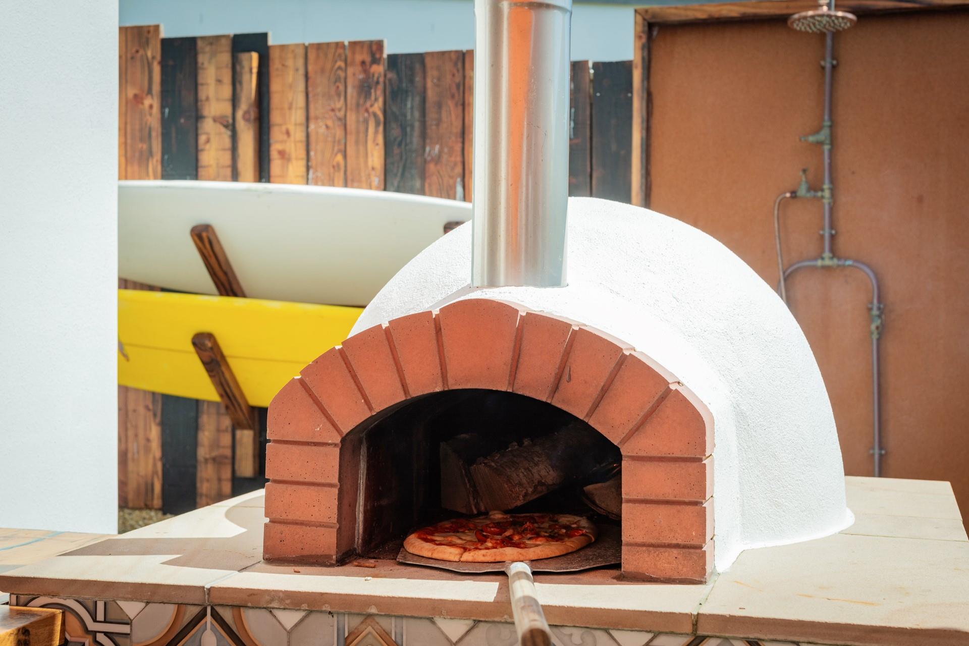 The pizza oven will be a hit with kids and adults alike!