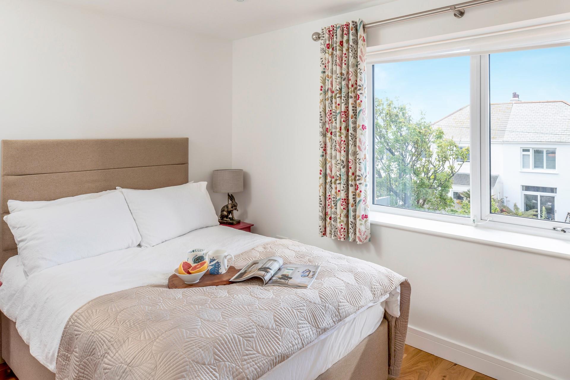 Sink into the sheets after a day of walking the scenic coast path.