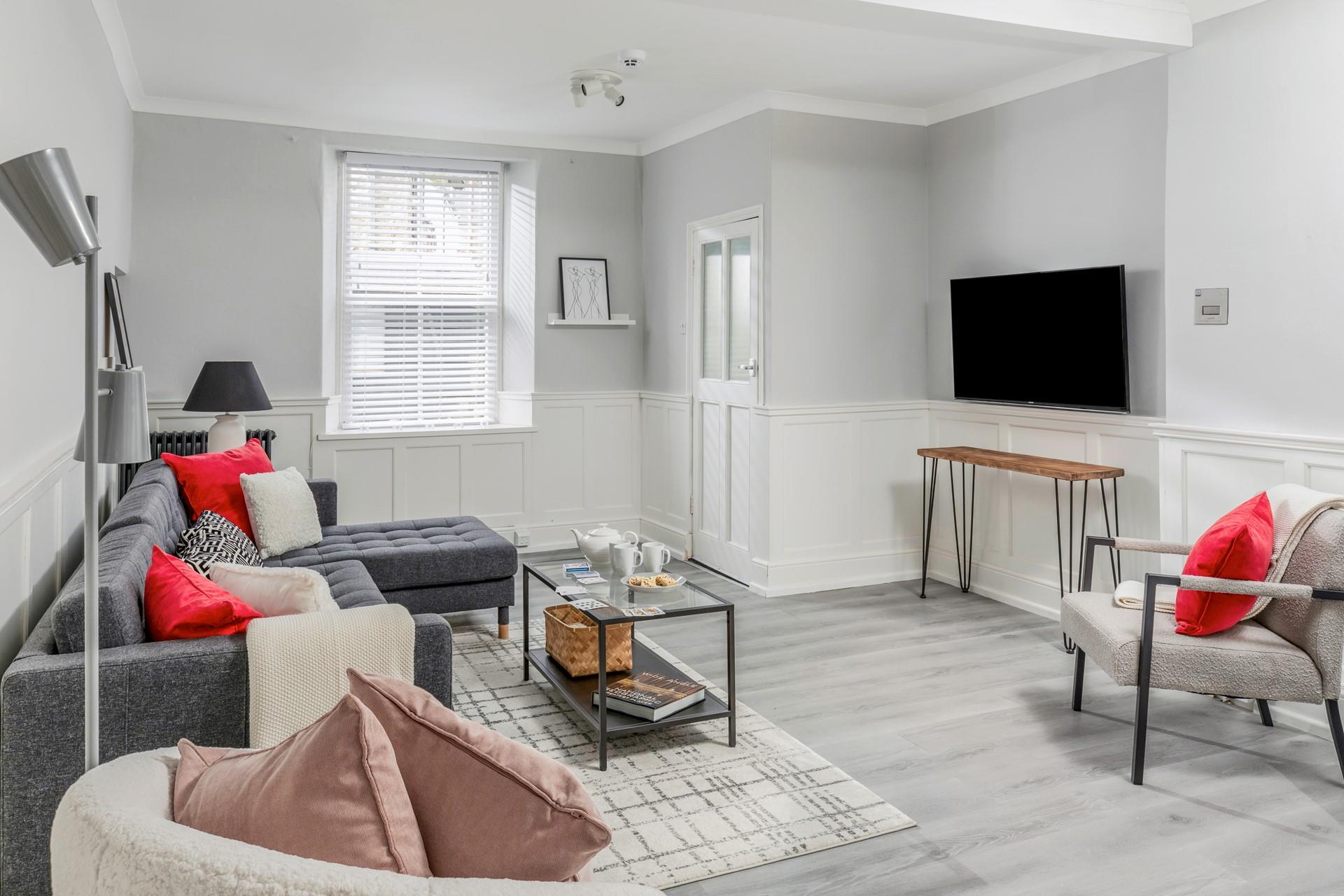 Relax in the evening and enjoy a family film night.