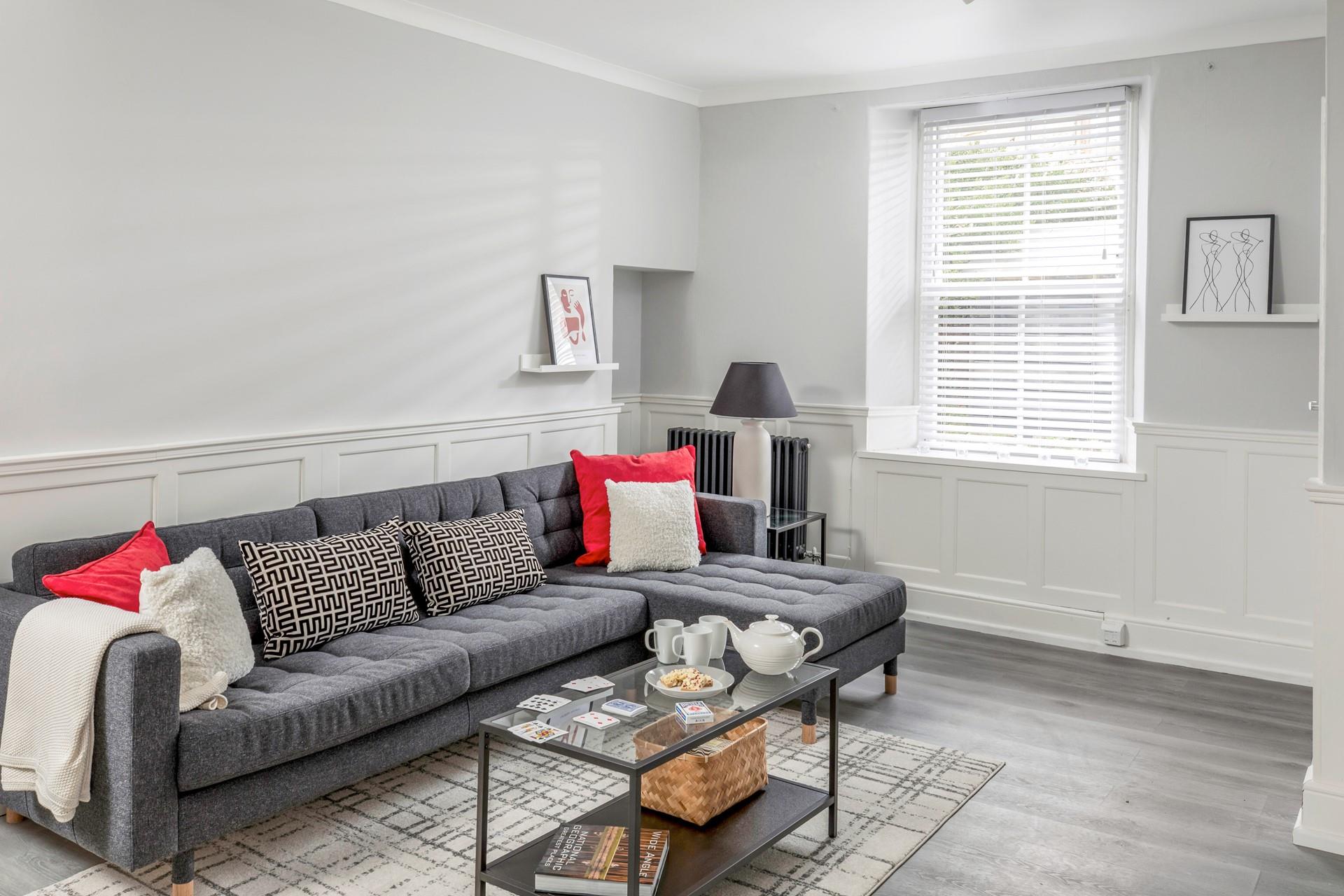 Spend the morning exploring the coast path and come back for a cuppa and cake.