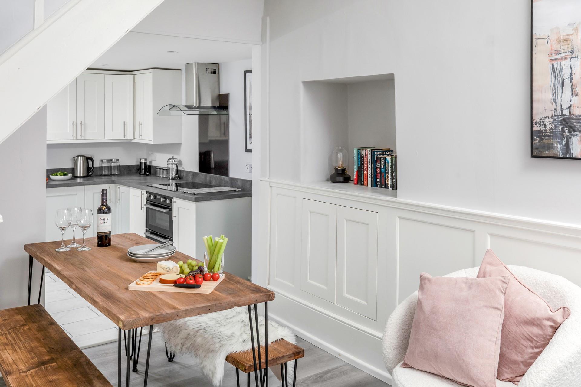 Get some local ingredients in Mousehole and prepare a tasty feast.