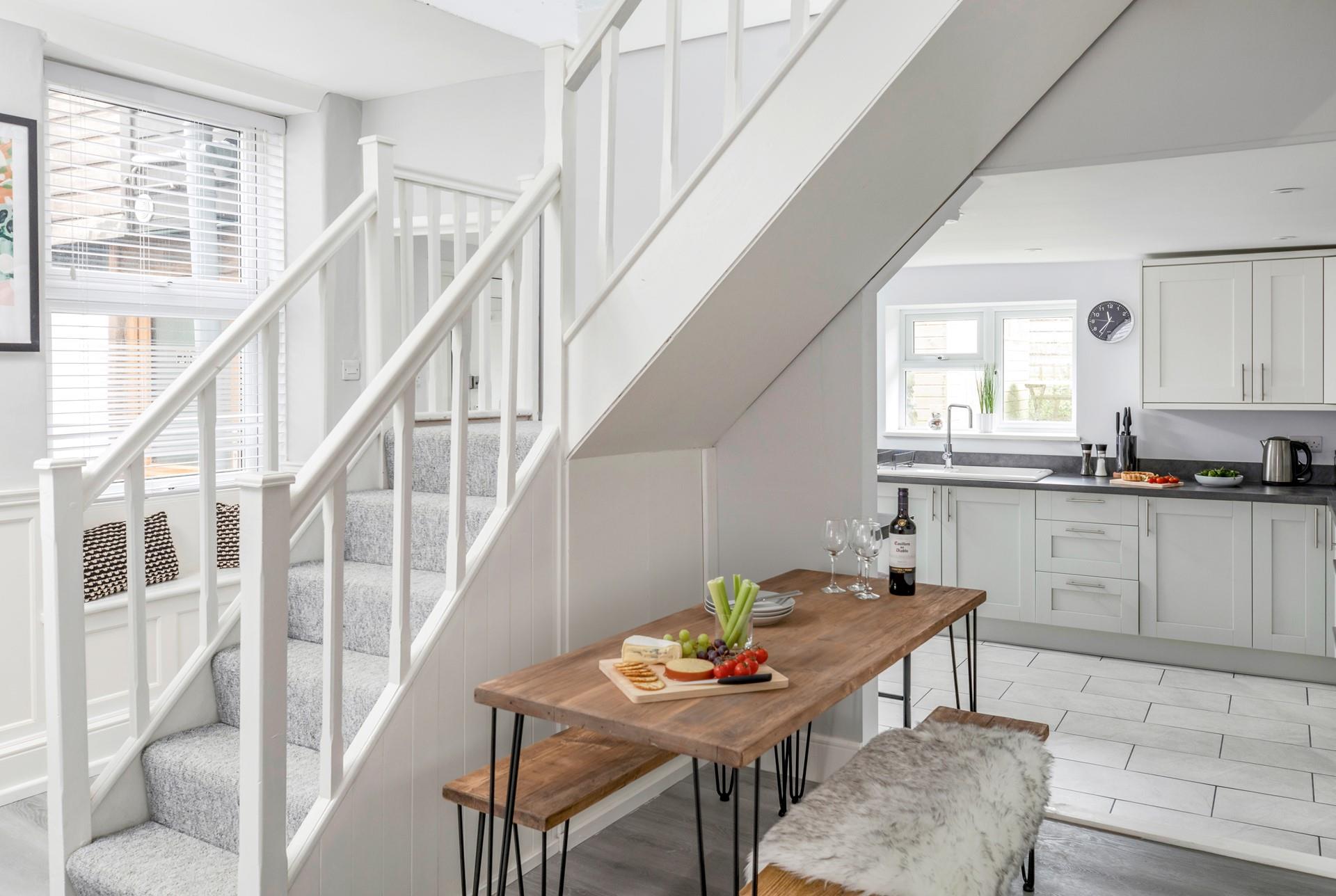 Tuck into a local cheeseboard in the evening.