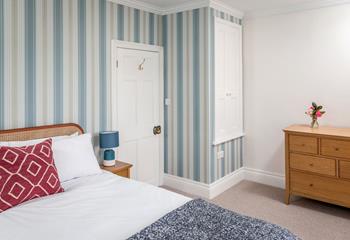 The bedrooms are elegantly decorated and are the perfect cosy base to rest.