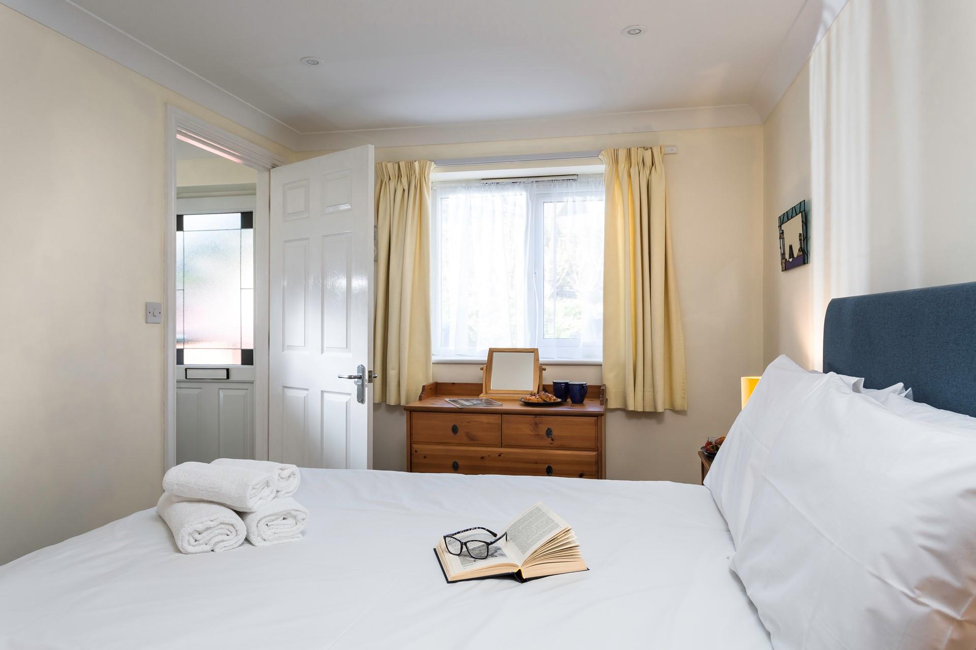 Tuck into bed in the evening and get stuck into a good book.