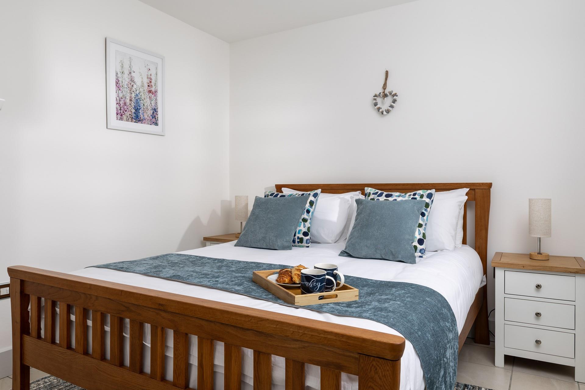 Enjoy slow mornings before heading out to discover Porthleven's beautiful harbourside.