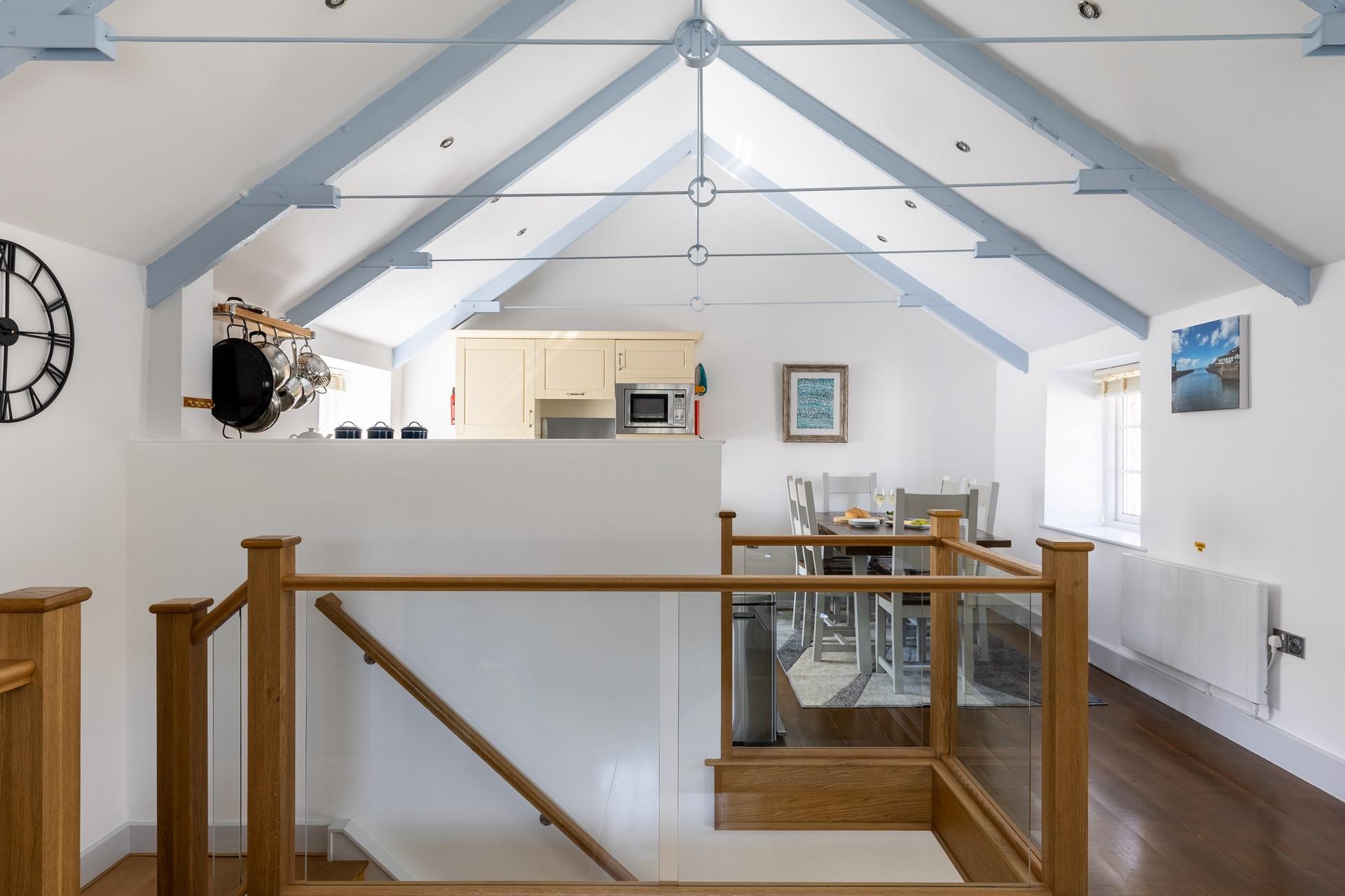Reverse-style livings boasts a spacious open plan living area.