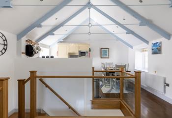 Reverse-style livings boasts a spacious open plan living area.