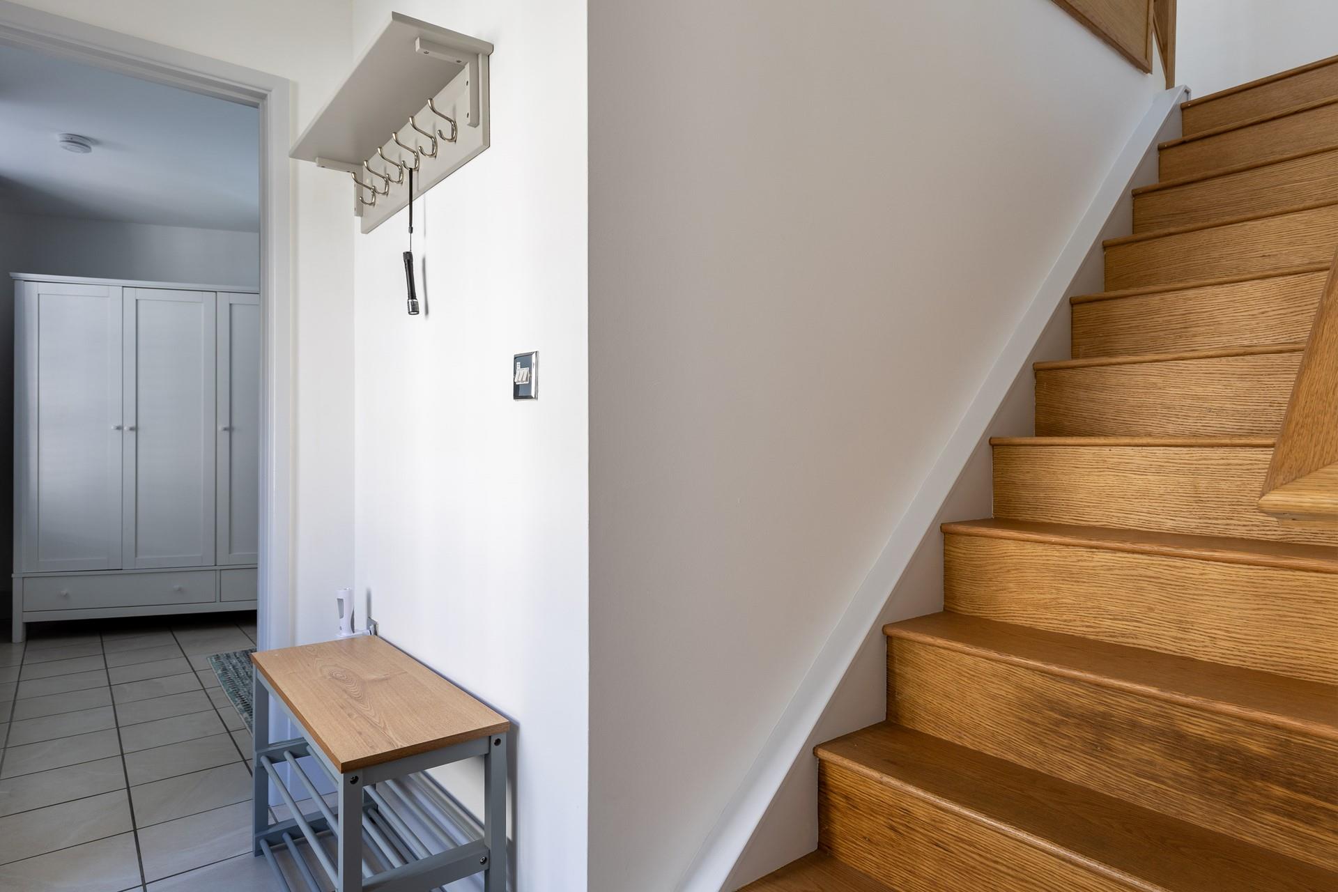 The spacious entrance has plenty of storage, perfect for walking boots and beach gear!