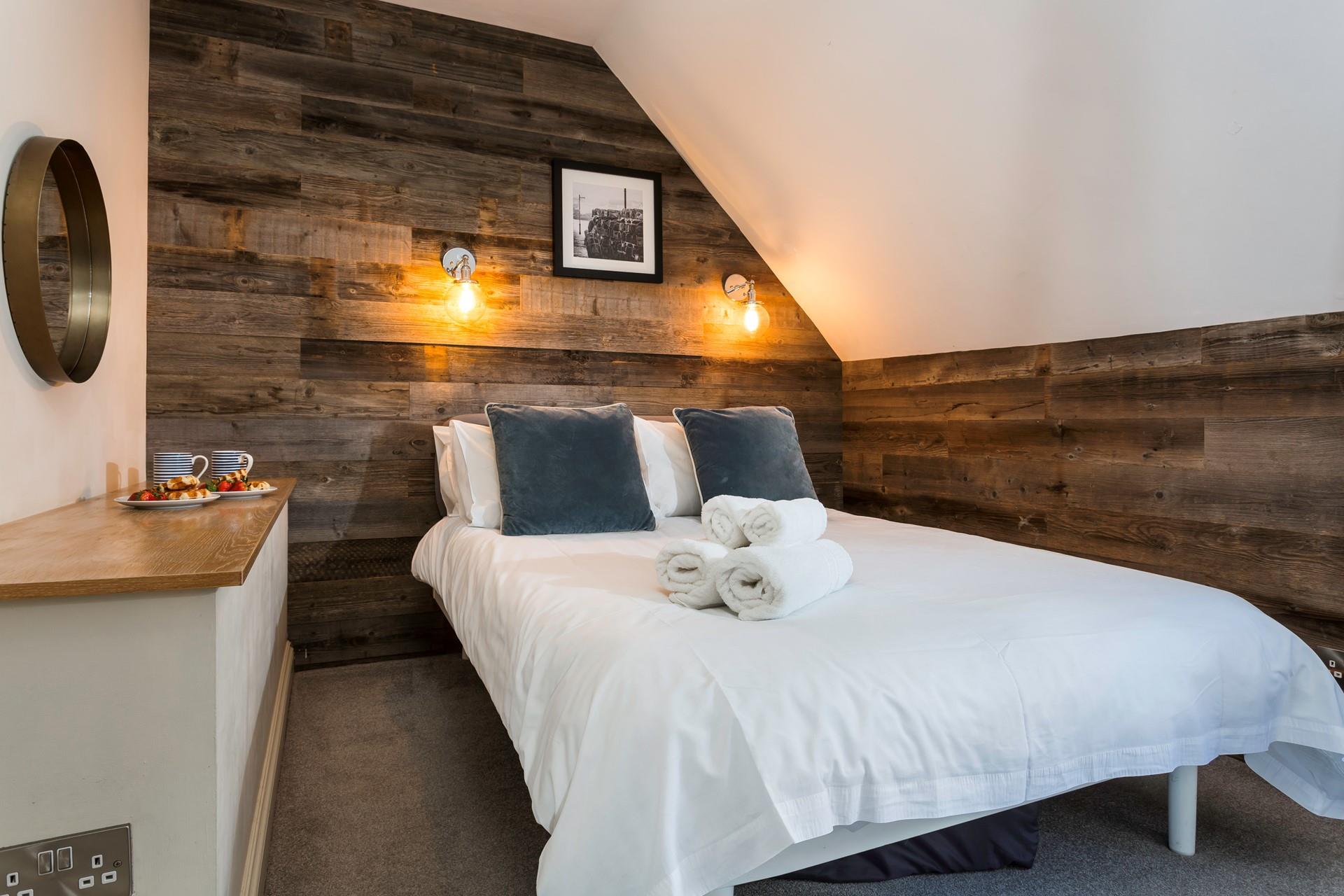 Enjoy a morning cuppa in bed to start the day off right.