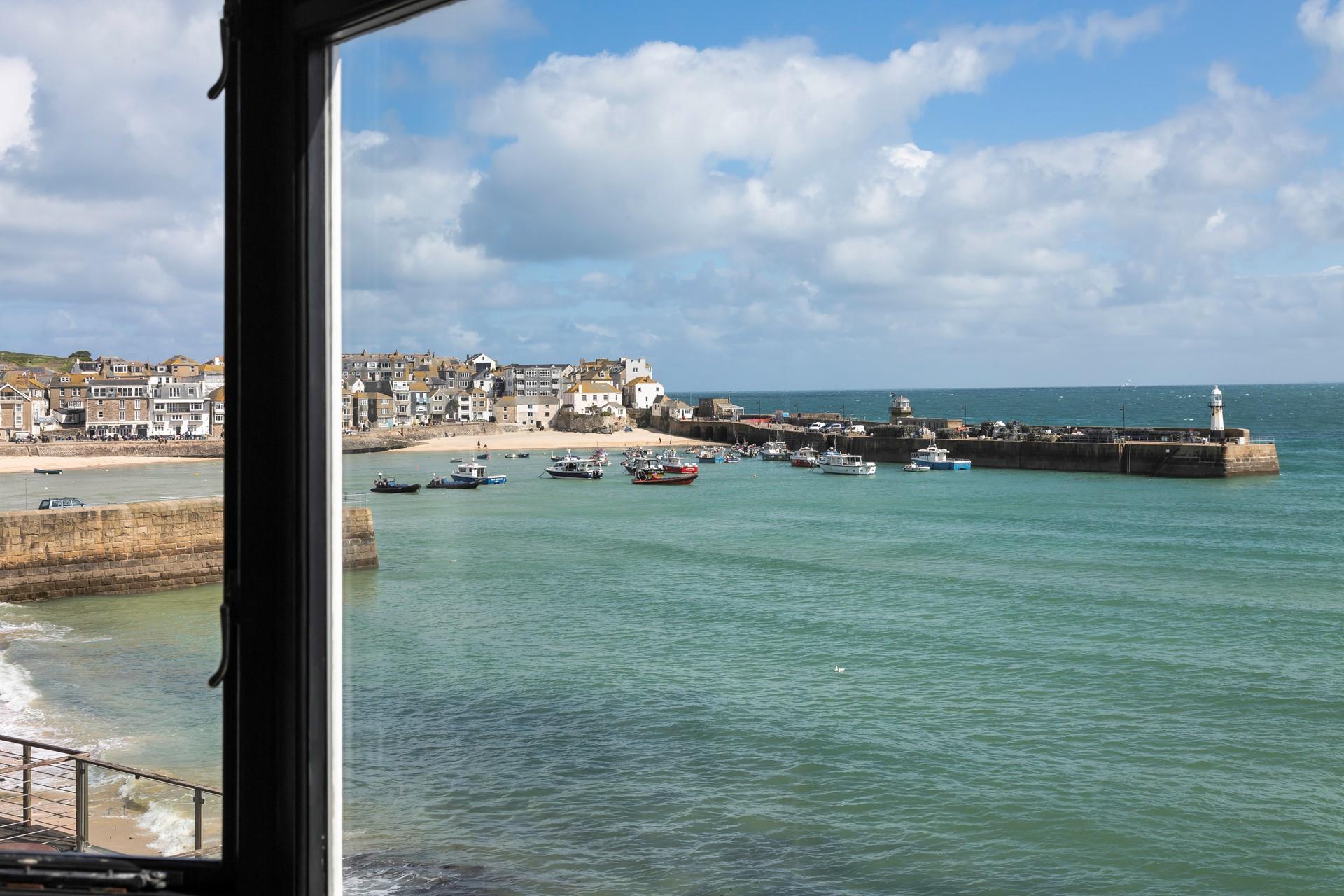 Watch the boats bob on the harbour each day.