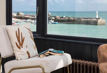 Get stuck into a good book while you enjoy the view.