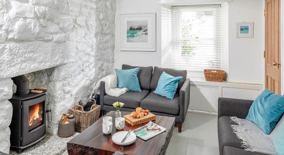 Listen to the crackle of the fire whilst you sink into the comfortable sofa.