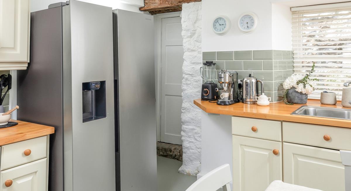 The kitchen is fully equipped for cooking up a storm!