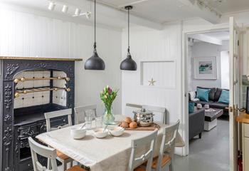 Tuck into a delicious feast around the table.