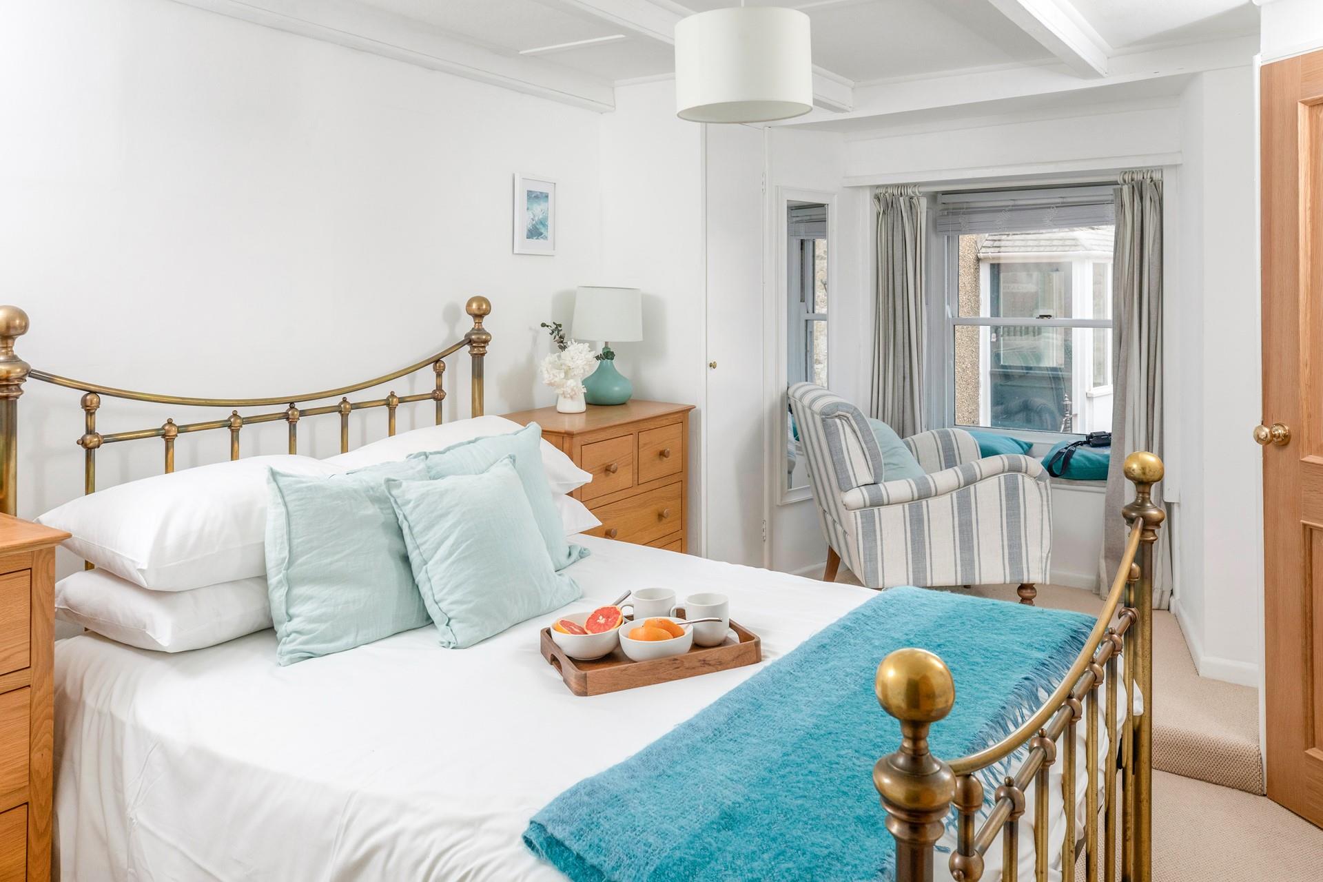 Tuck into bed after a day spent exploring the beaches in St Ives.