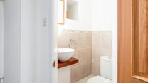 Get ready for the day in the en suite.