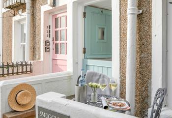 Pour yourself a glass of cold crisp wine.