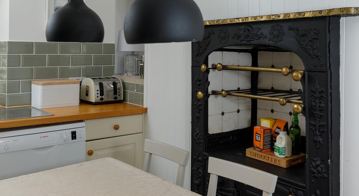 A welcome tray of Cornish goodies awaits your arrival.