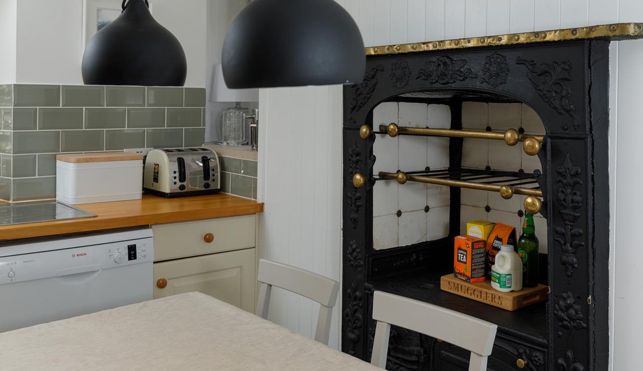 A welcome tray of Cornish goodies awaits your arrival.