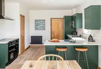 Beautifully finished, the kitchen is a dream to cook in!