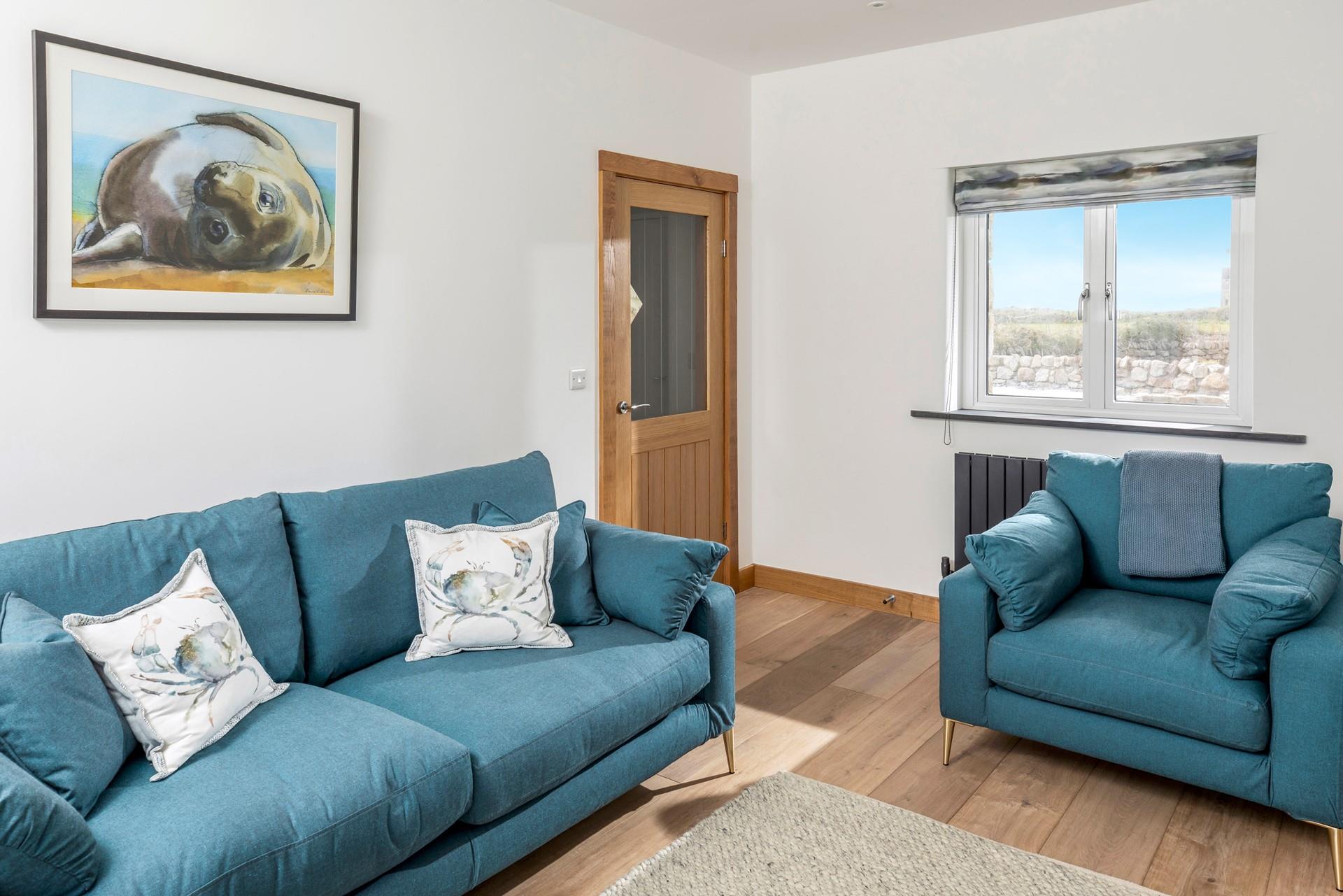 Sink into the soft sofas and unwind in the evenings.