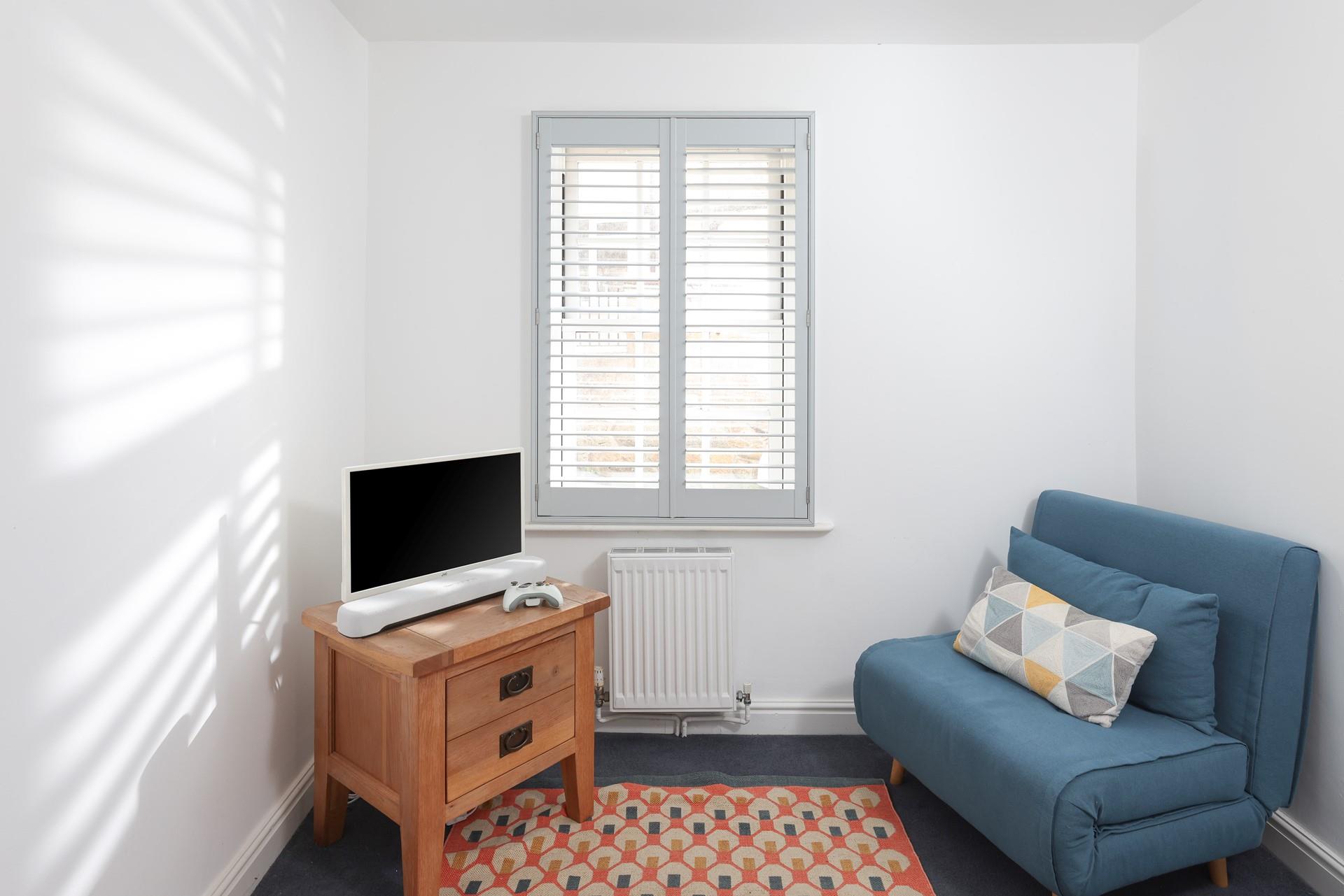 The snug/games room is an extra space to unwind.