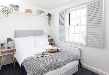 Start the day with breakfast in bed.