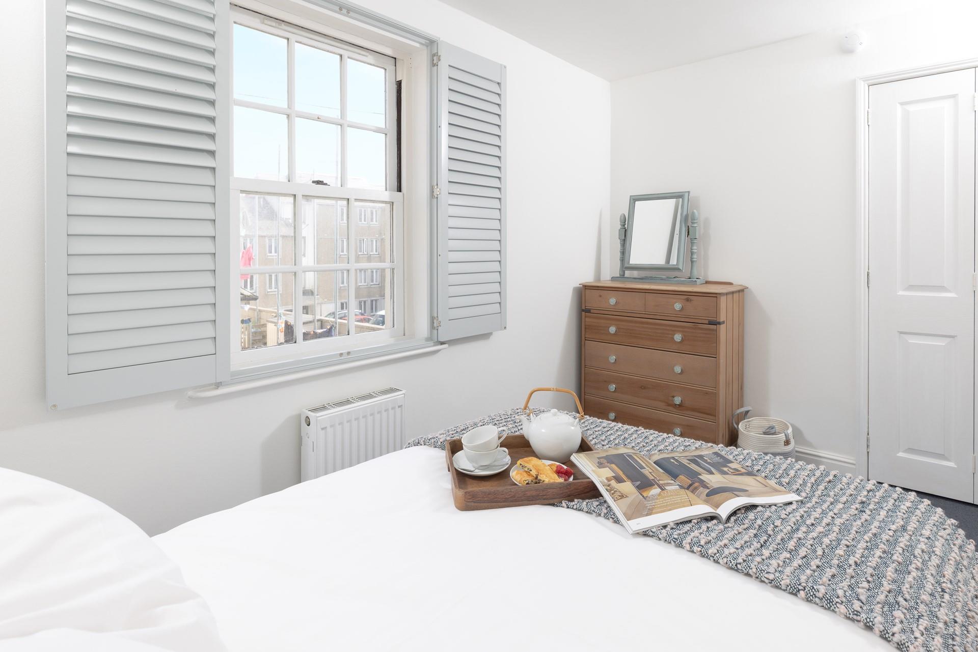 Tuck into the soft sheets after busy days of exploring.