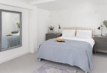 Tuck into the comfortable bed and drift off to sleep.