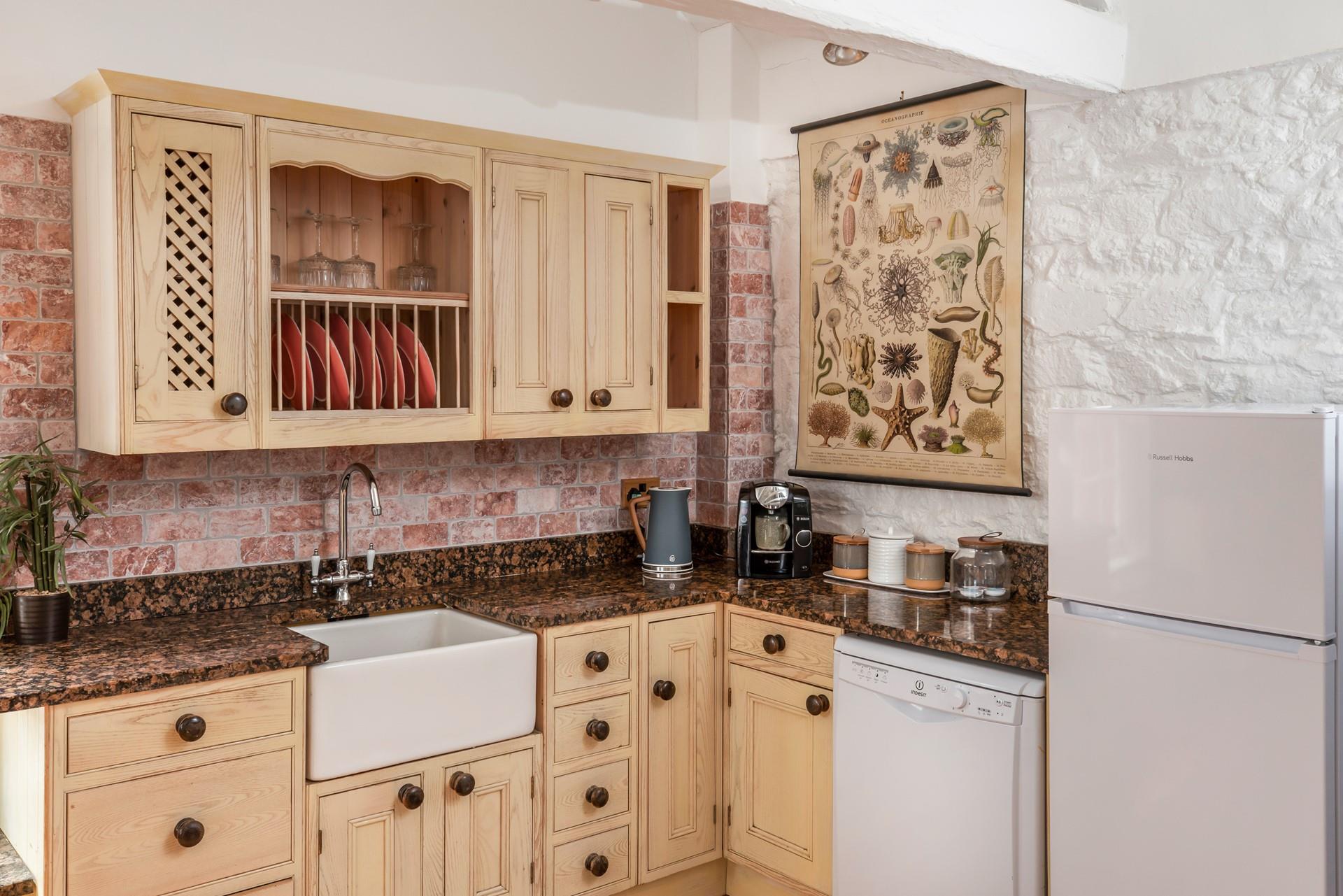 Start the day with a coffee fresh from the machine.