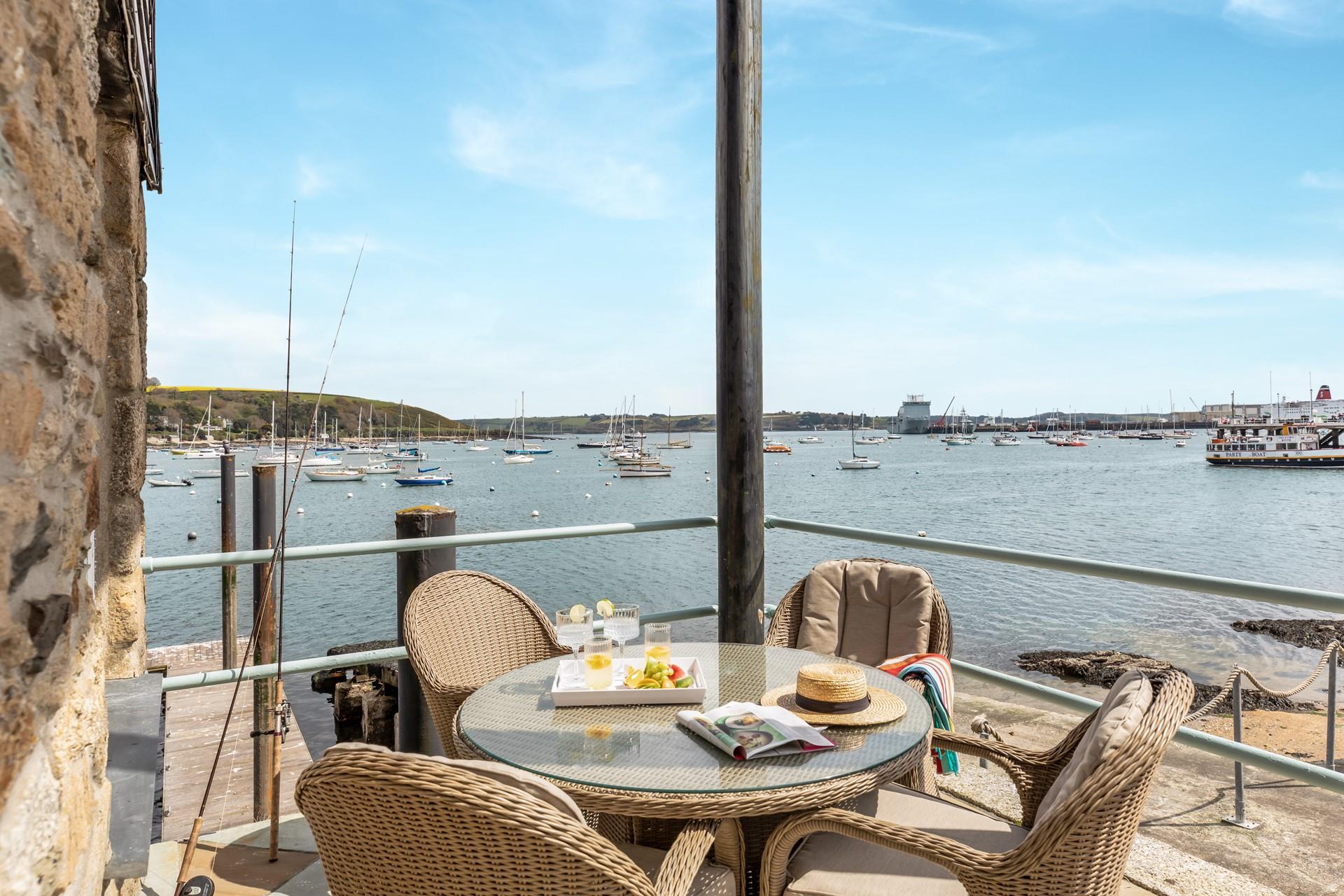 Sip a cold G & T in the summer sun.