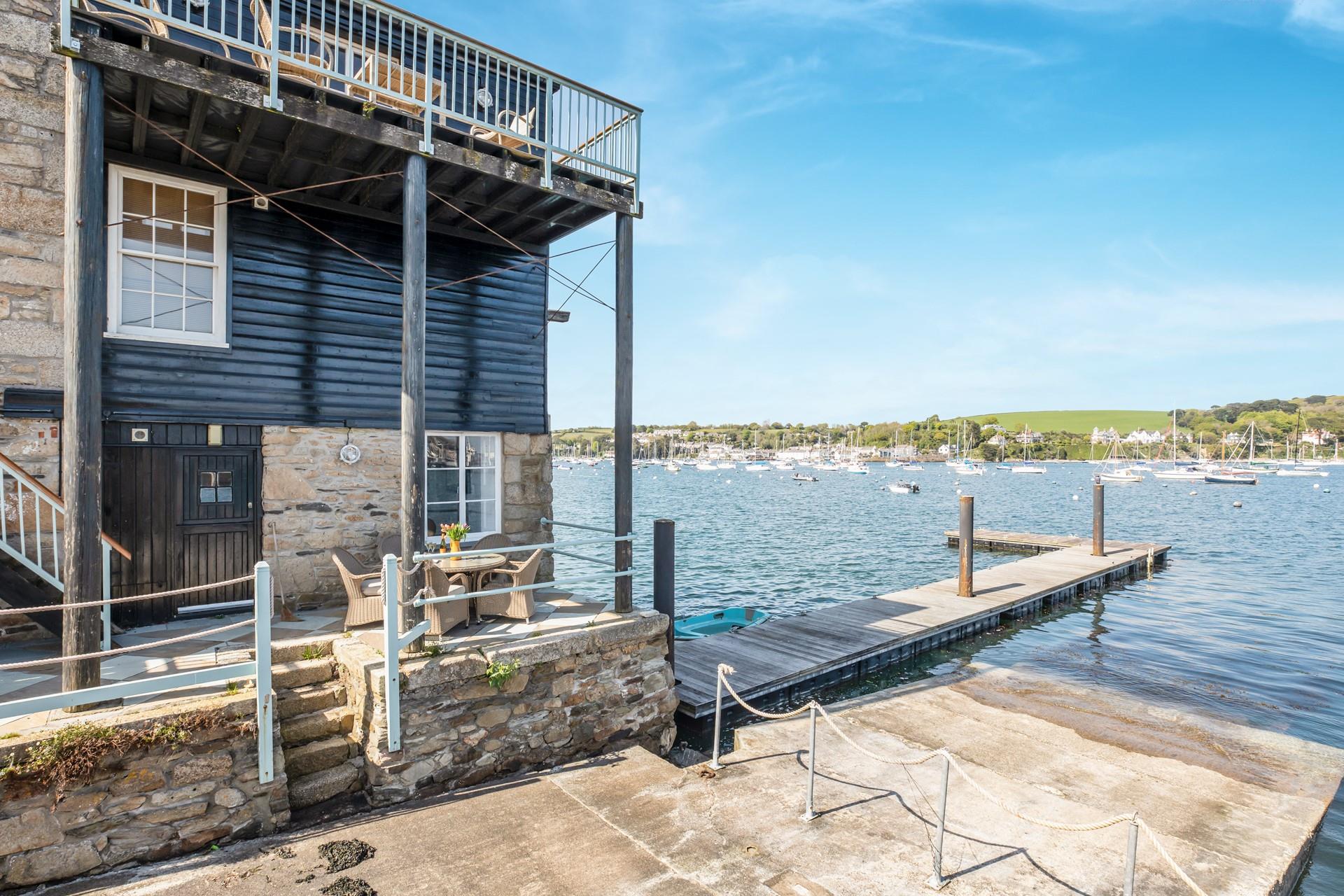 Bring your own kayaks and launch them from the slipway.