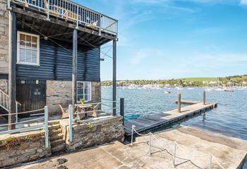 Bring your own kayaks and launch them from the slipway.