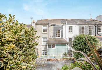 Your furry friends will love exploring the garden.