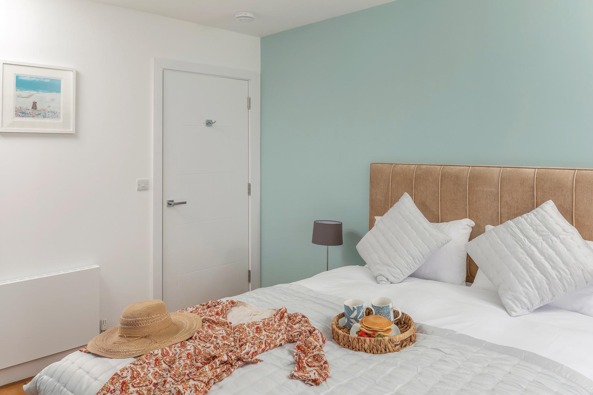 Spend slow mornings enjoying breakfast in bed.