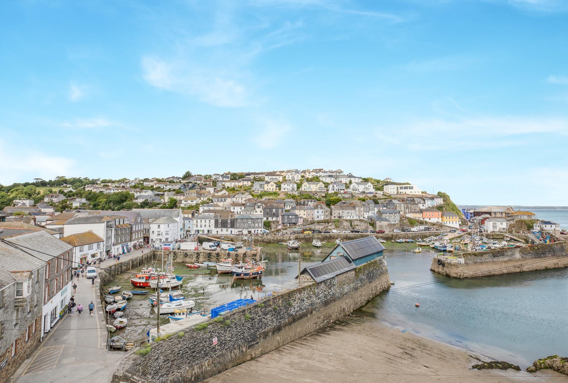 Wander down for a morning dip in the harbour.