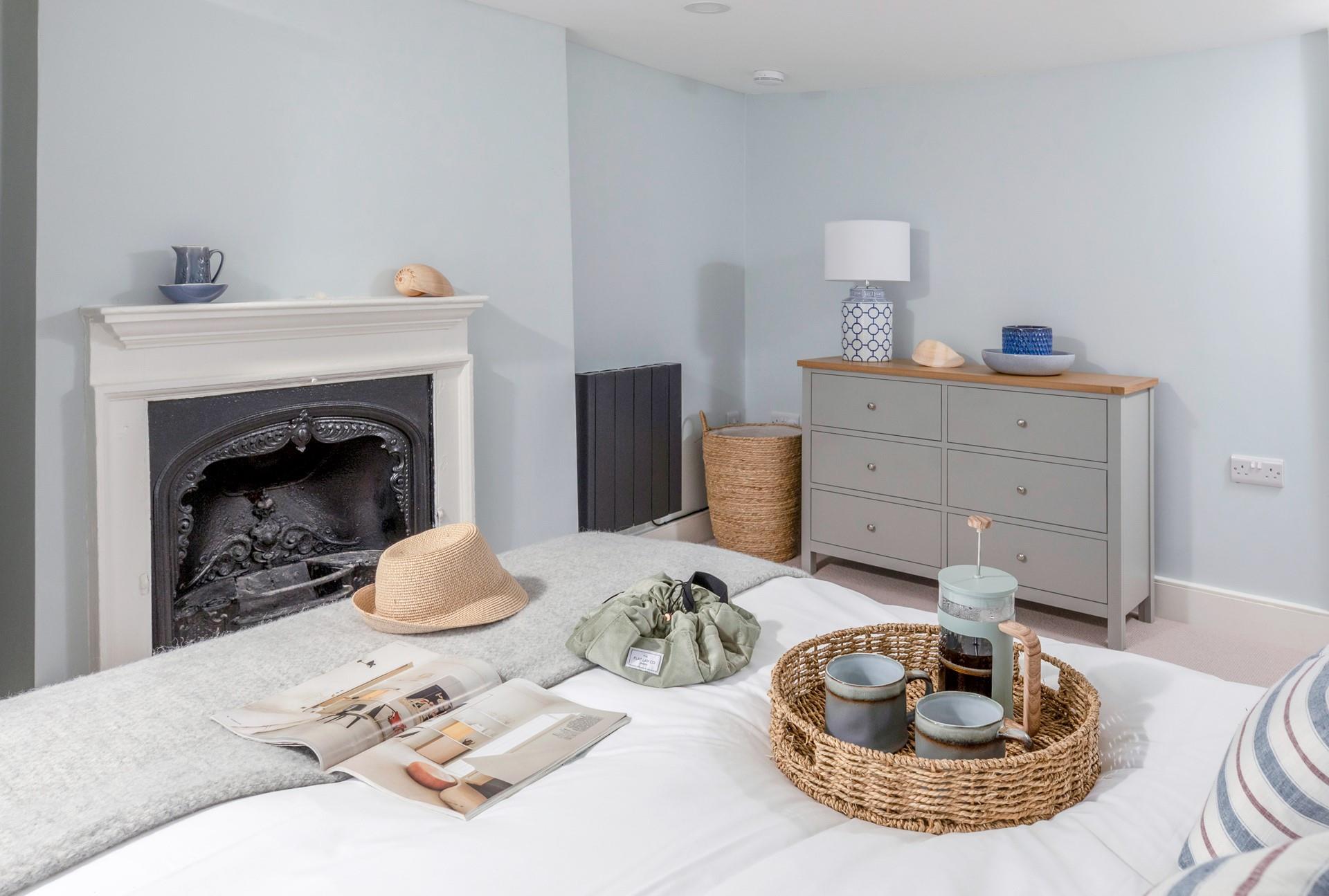 Spend lazy mornings in the comfortable bedroom.