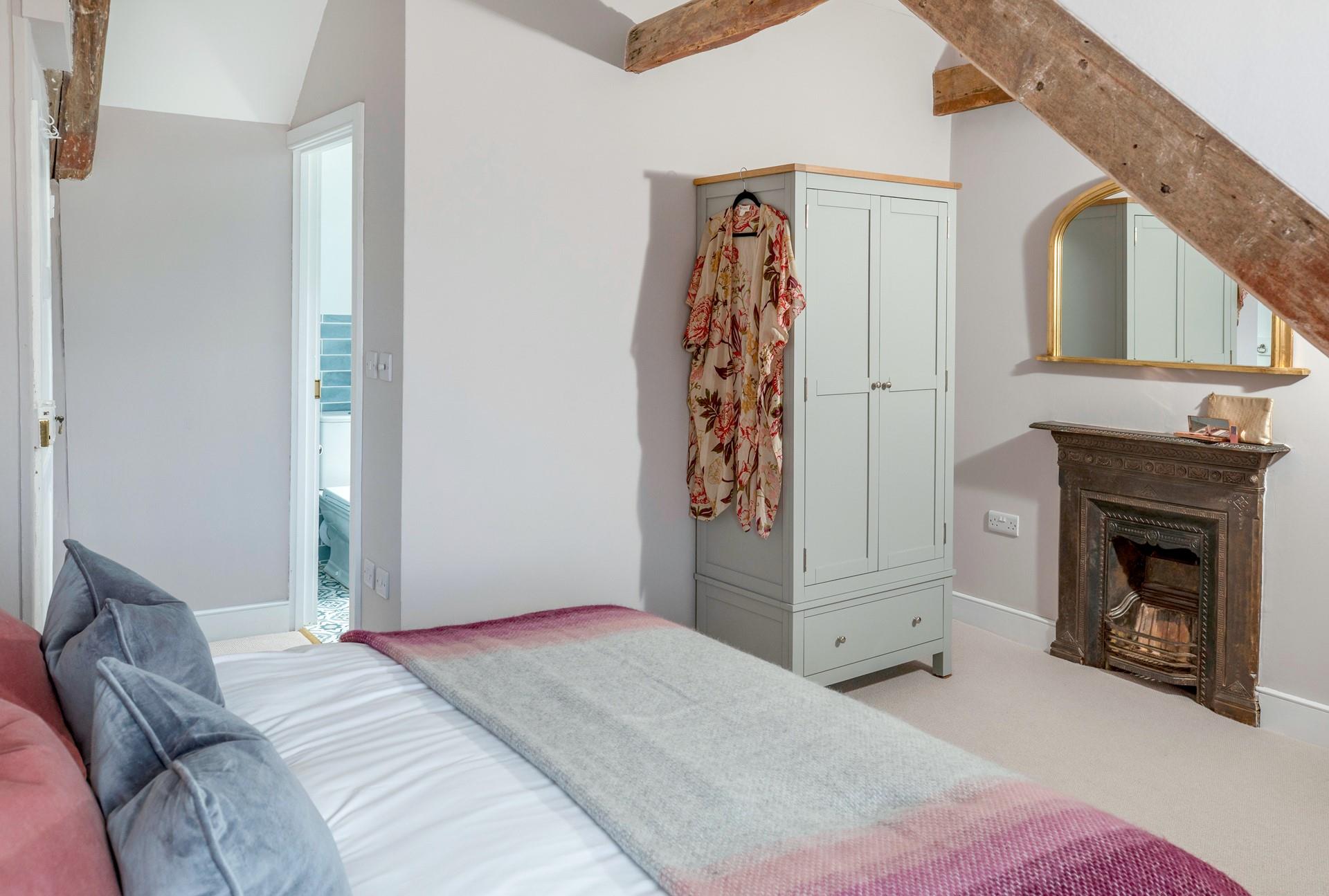 There is a handy en suite for getting ready each morning.