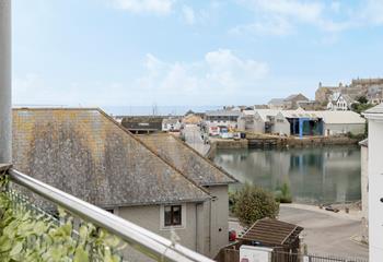 Beautiful views of Abbey Slip feature from the balcony.