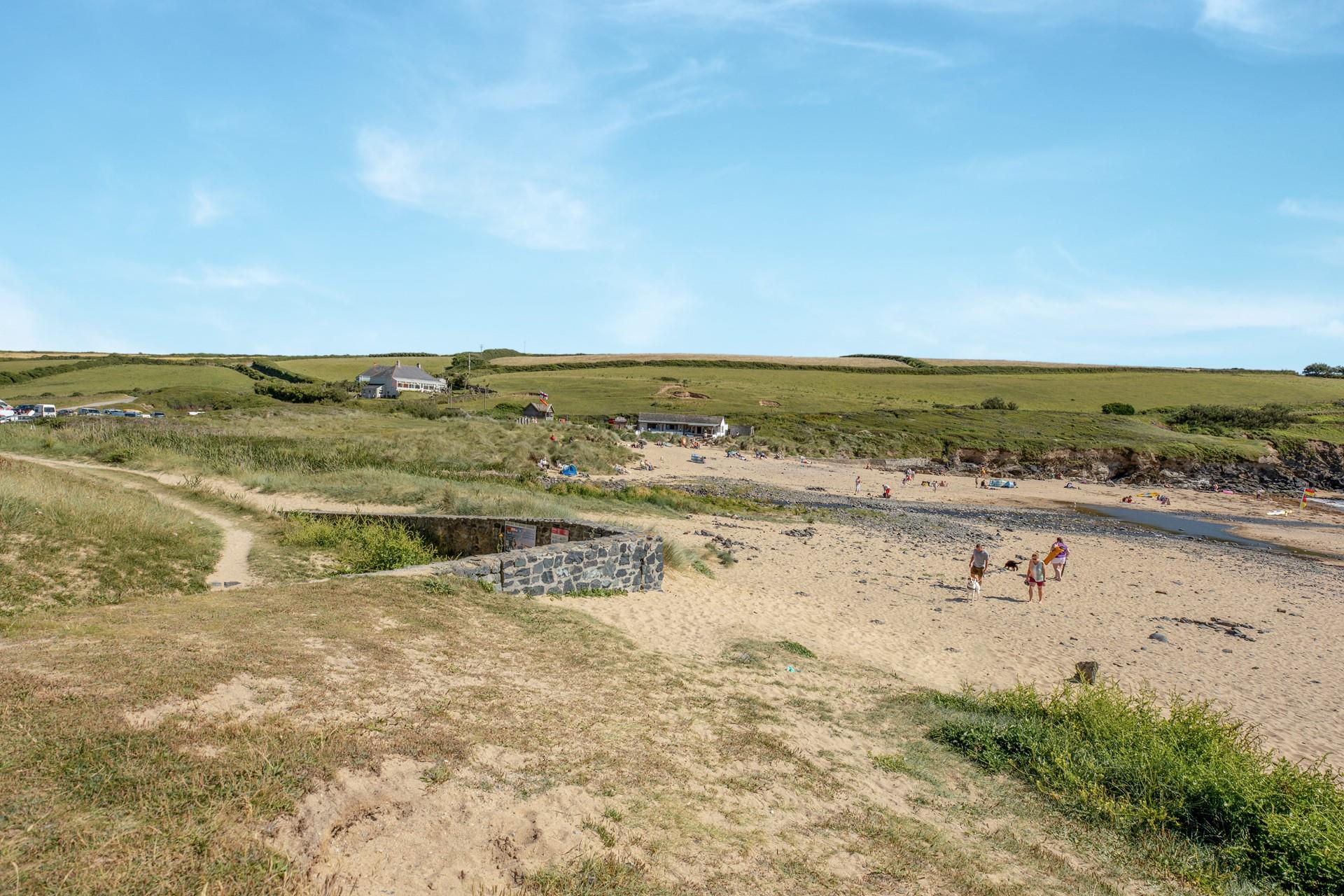 Endless hours of fun can be spent playing on the beach, don't forget to visit the cafe for ice cream!