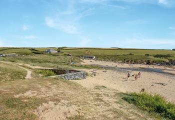 Endless hours of fun can be spent playing on the beach, don't forget to visit the cafe for ice cream!