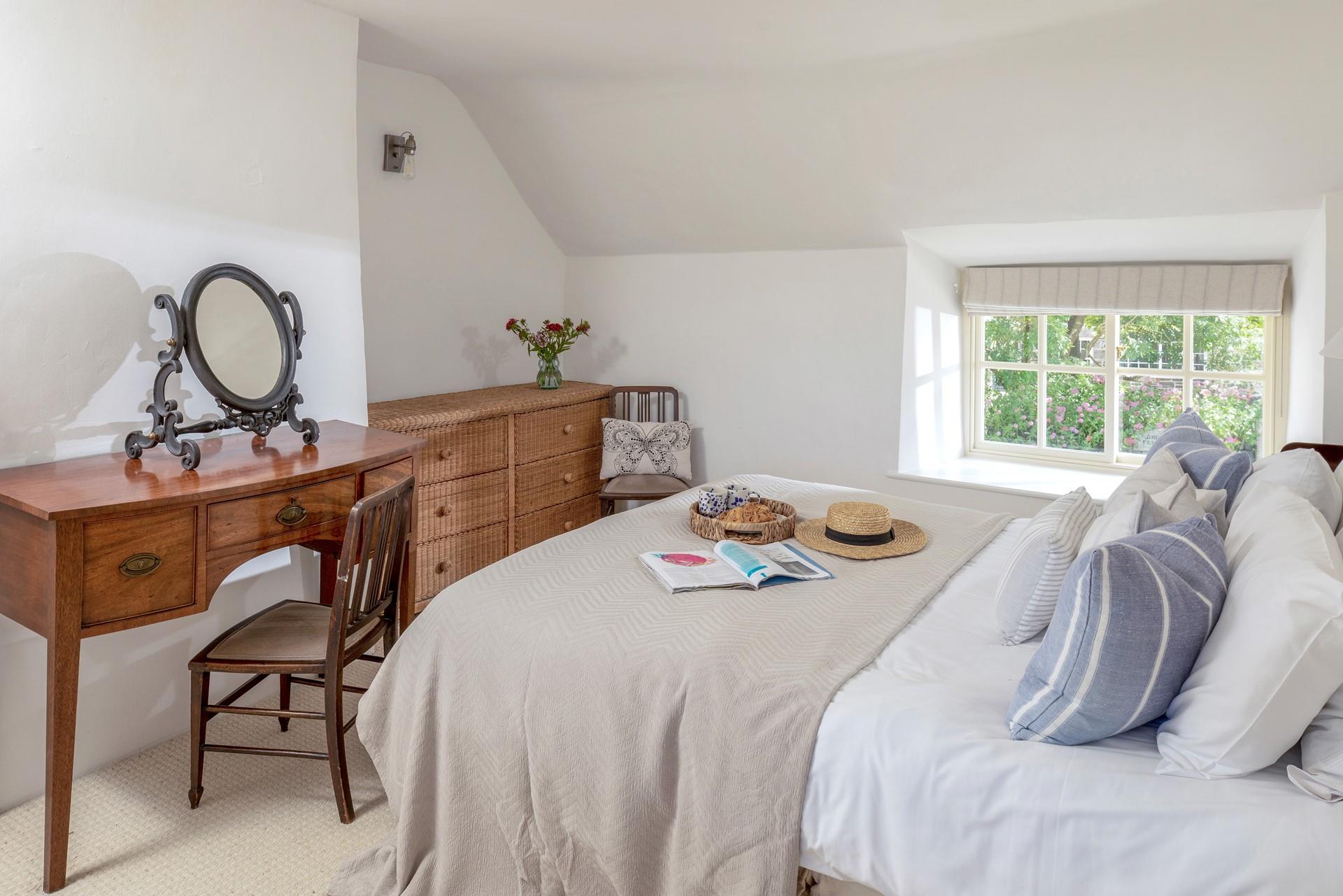 The bedrooms are light and cosy for relaxing night slumbers.