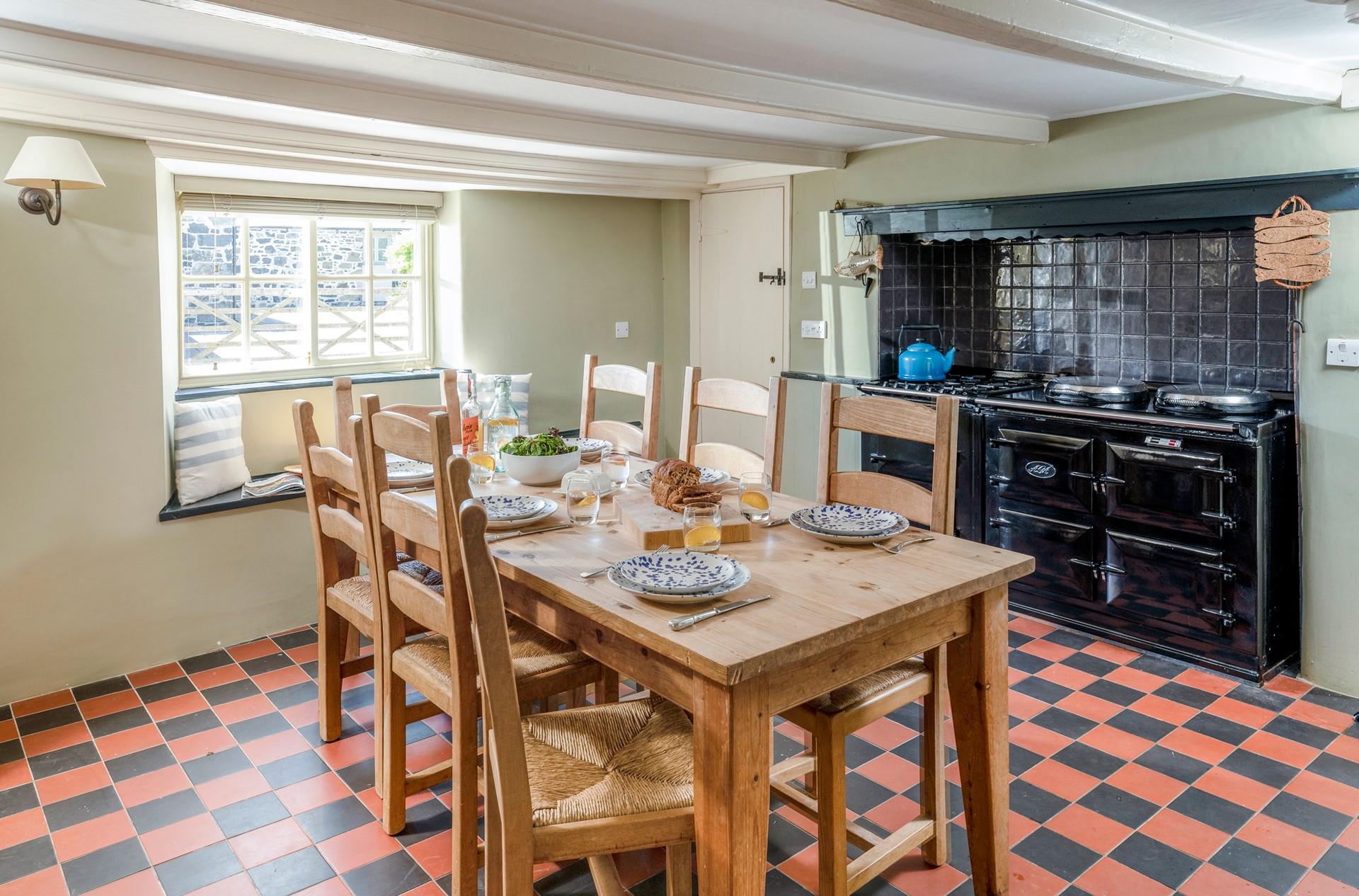 Cook up a delicious meal on the traditional AGA.