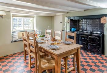 Cook up a delicious meal on the traditional AGA.