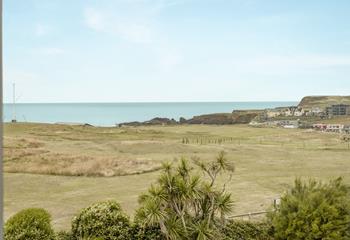 Take a stroll along the South West Coast Path and explore the rugged coast.