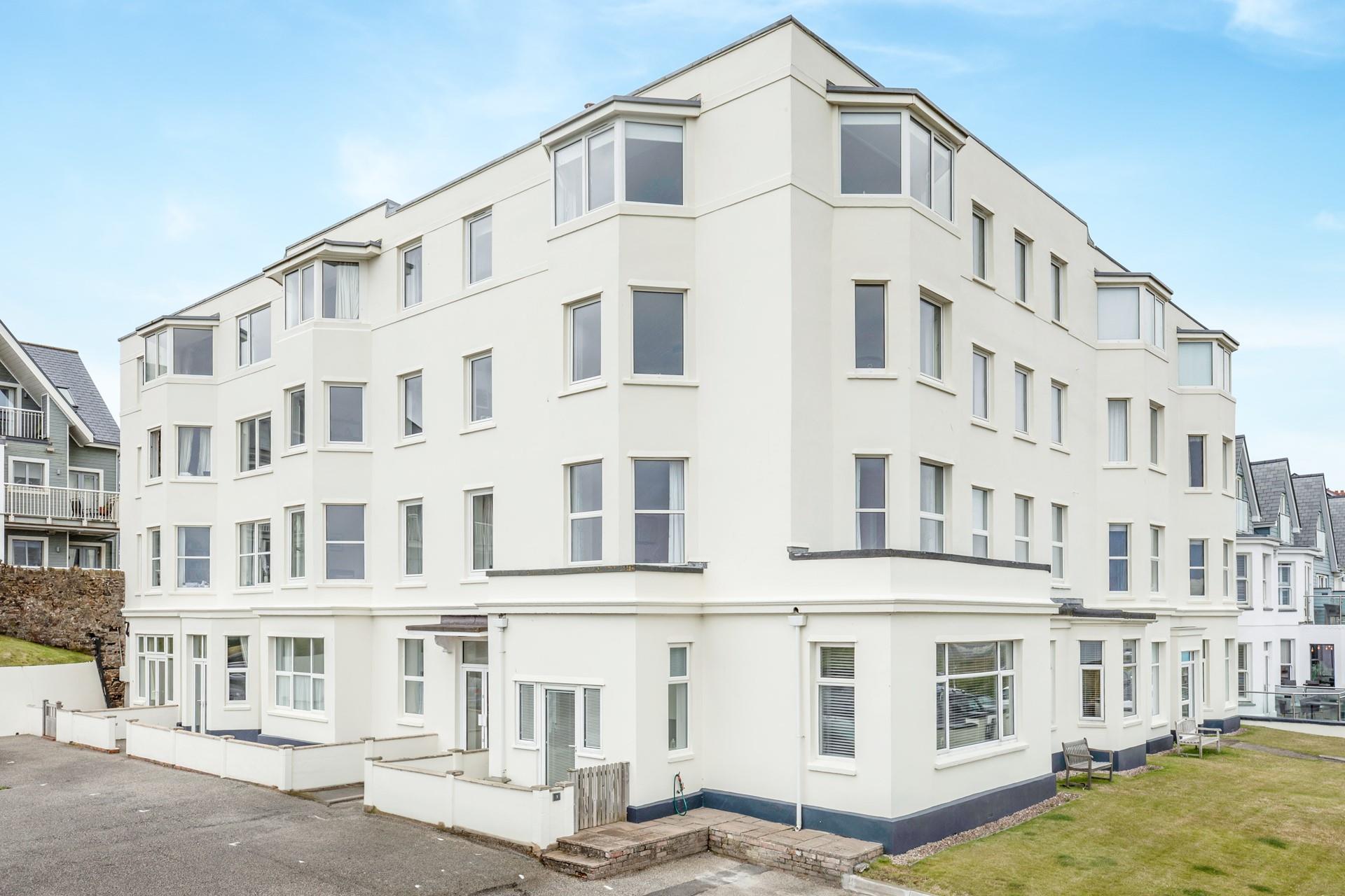 There is allocated parking with the apartment.